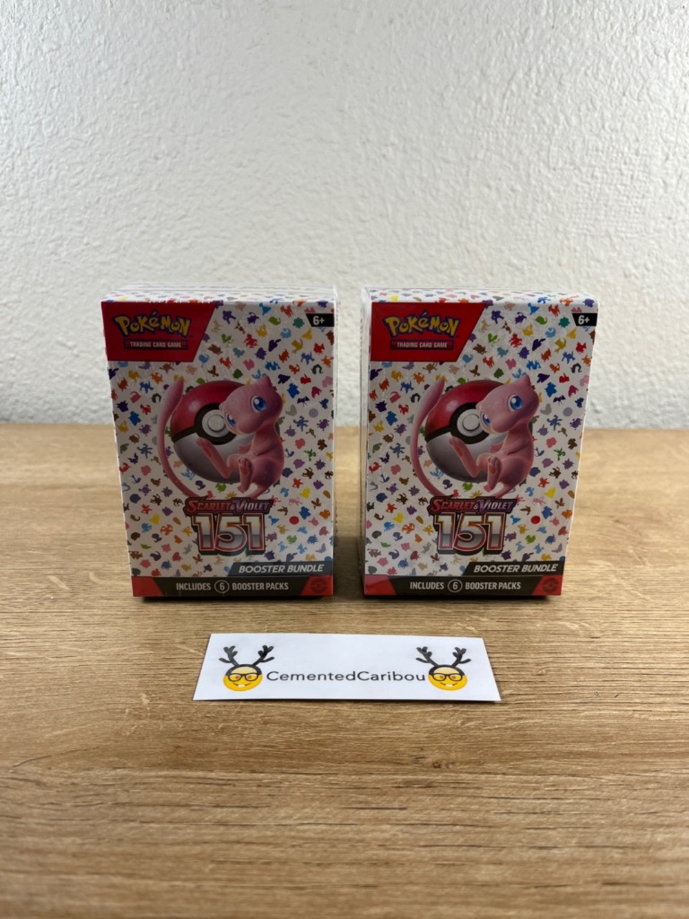 Pokemon TCG 151 Booster Bundle Lot x2 NEW SEALED